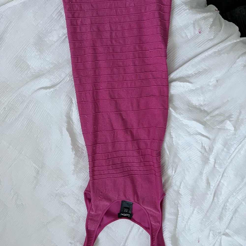 Bebe fitting dress